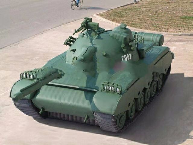 长洲军用充气坦克车